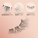 Kiss Vluxe Extended Core Luxe Faux Mink Lash Clusters-ve20