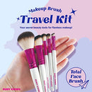 Ruby Kisses Makeup Brushes Travel Size Eye Makeup Brush 5 Pcs Set-ra01