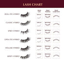I•envy Extension False Lashes, Hybrid Salon Lash-ihl06(wispy)