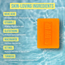 Red By Kiss Glow Up Skin Toning Bar Soap-gup01(original Citrus Bar)