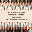 Ruby Kisses 4-in-1 Concealer-rkbc11(cool Tan)