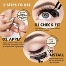 I-envy False Lashes, Mink 3d Lashes Value Pack-kmin19