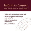 I•envy Extension False Lashes, Hybrid Salon Lash-ihl06(wispy)