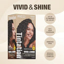 Red By Kiss Tintation Vivid & Shine Permanent Hair Dye-tv999(jet Black)