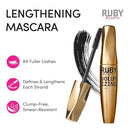 Ruby Kisses Mascara Waterproof Lengthening Mascara- Rmav01(volumizing)