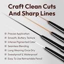 Red Pro Groomane Barber Line Up Pencil-gr43(light Tan)