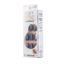 Kiss Impress Color Fx No Glue Mani Press On Nails-imcf06y0(free Mind, Medium)