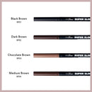 Ruby Kisses Go Brow Super Slim Brow Pencil-rp03(2 Pack, Chocolate Brown)