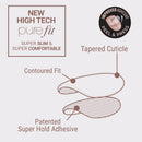 Kiss Impress Color Fx No Glue Mani Press On Nails-imcf06y0(free Mind, Medium)