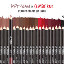 Kiss New York Professional Slim Lip Liner Pencil, Matte Finish-wl04(mauve)