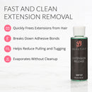 Beautify Extension Release Remover Drip Top 4 Fl Oz By Walker Tape
