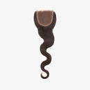 Bare&natural Unprocessed Virgin Human Hair 4x4 Lace Closure - 7a Body Wave 14"