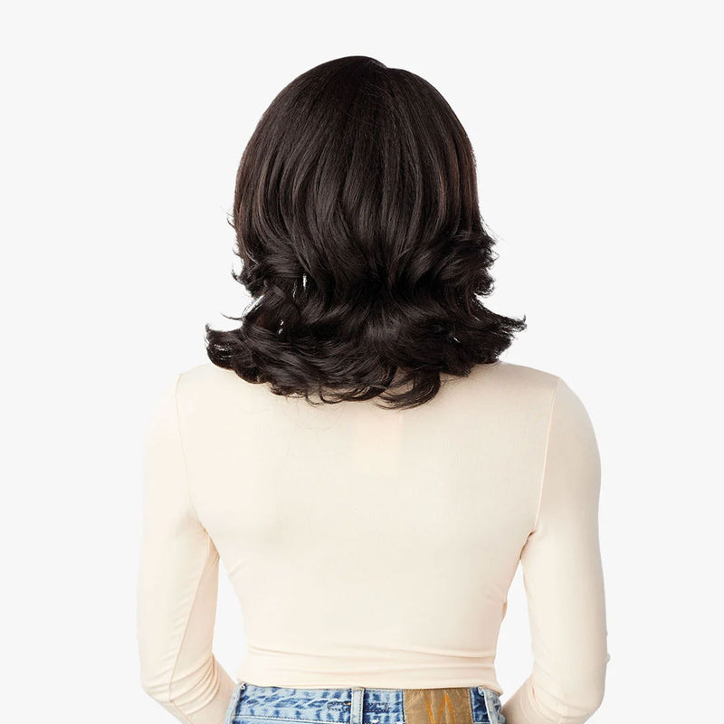 Sensationnel Curls Kinks&co Synthetic Textured Lace Front Wig - 13x6 Kinky Blow Out 12"