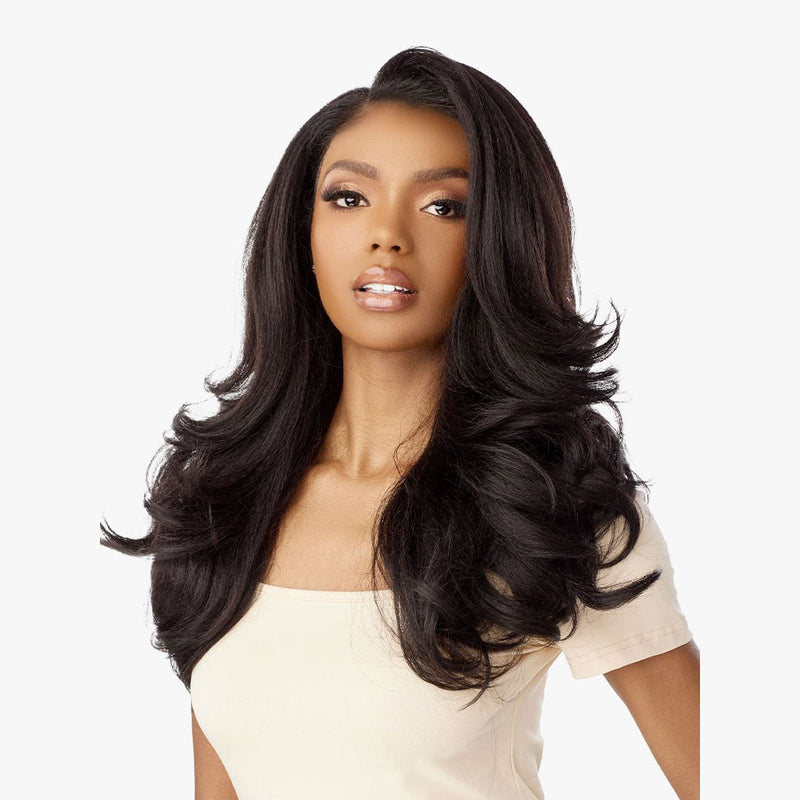 Sensationnel Curls Kinks&co Synthetic Textured Lace Front Wig - 13x6 Kinky Blow Out 20"