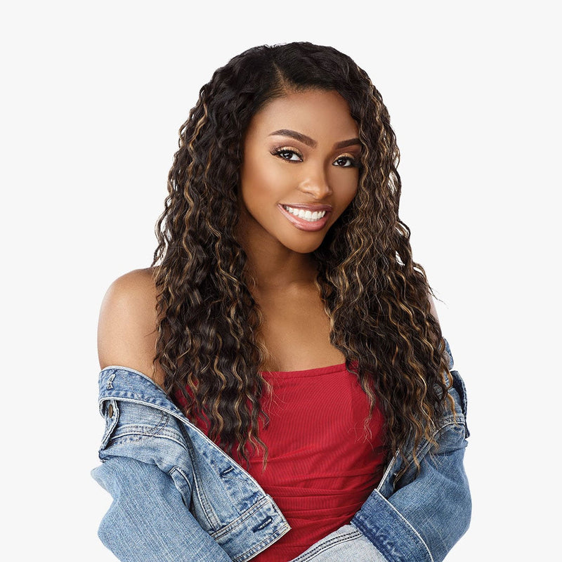 Sensationnel Curls Kinks&co Texured Lace Wig - V-part V-unit 7