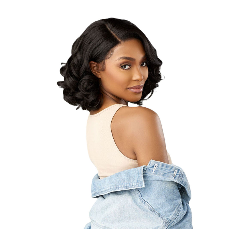 Sensationnel Curls Kinks&co Textured Lace Wig - Y-part Kinky Barrel Curl 12