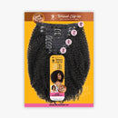 Sensationnel Curls Kinks & Co Textured Clip In Human Hair Blend Hair Extension 9pcs - Over Achiever 10 Inch