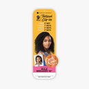 Sensationnel Curls Kinks & Co Textured Clip In Human Hair Blend Hair Extension 9pcs - Rule Breaker 10 Inch