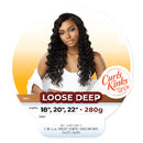 Sensationnel Curls Kinks & Co Premium Fiber Weave-loose Deep 182022