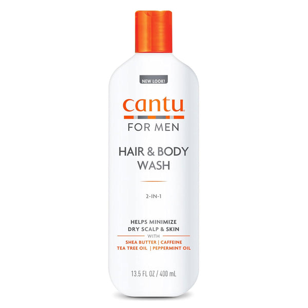 Cantu 2-in-1 Hair & Body Wash for Men, 13.5 fl oz