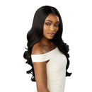 Sensationnel Crowned Edge Gluless 13x5 Hd Lace Frontal Wig - Wavy 26