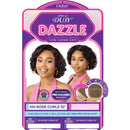 Outre Duby Dazzle 100% Human Hair Lace Front Full Wig - Rose Curls 10