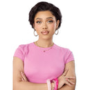 Outre Duby Dazzle 100% Human Hair Lace Front Full Wig - Soft Wave Pixie
