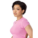 Outre Duby Dazzle 100% Human Hair Lace Front Full Wig - Soft Wave Pixie