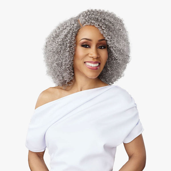 Sensationnel Synthetic Dashly Salt & Pepper Hd Lace Front Wig - Sp Lace Unit 8