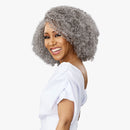 Sensationnel Synthetic Dashly Salt & Pepper Hd Lace Front Wig - Sp Lace Unit 8