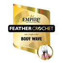 Sensationnel Empire Human Hair Feather Crochet Boho Braids - Body Wave 14