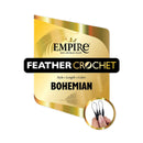 Sensationnel Empire Human Hair Feather Crochet Boho Braids - Bohemian 10"