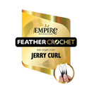 Sensationnel Empire Human Hair Feather Crochet Boho Braids - Jerry Curl 10"