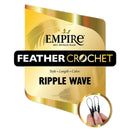 Sensationnel Empire Human Hair Feather Crochet Boho Braids - Ripple Wave 14