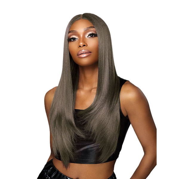 Sensationnel Shear Muse Mystic Krush Glueless Synthetic Hd Lace Wig - Lila
