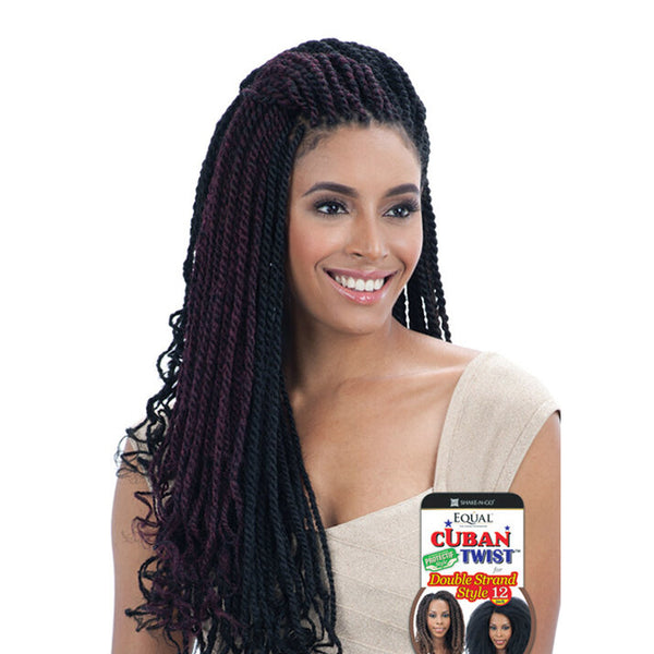 Freetress Equal Synthetic Braid - Cuban Twist Braid 24"