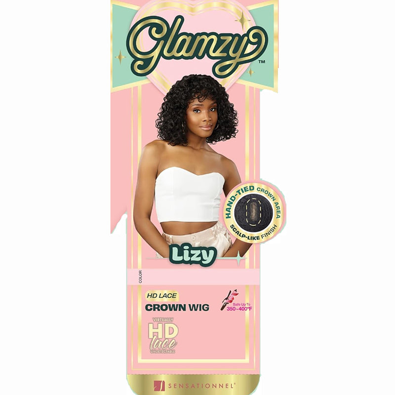 Sensationnel Glamzy Synthetic Hair Gluless Hd Lace Crown Wig - Lizy