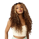 Sensationnel Glamzy Synthetic Hair Glueless Hd Lace Crown Wig - Zinnia