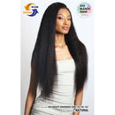 Shake N Go Virgin Remy Hair Lace Closure Glossy 2x6 Wet & Wavy Bohemian Curl 12"