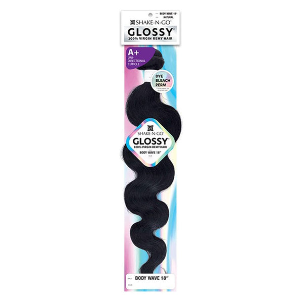 Shake N Go Virgin Remy Hair Weave Glossy Body Wave 18"