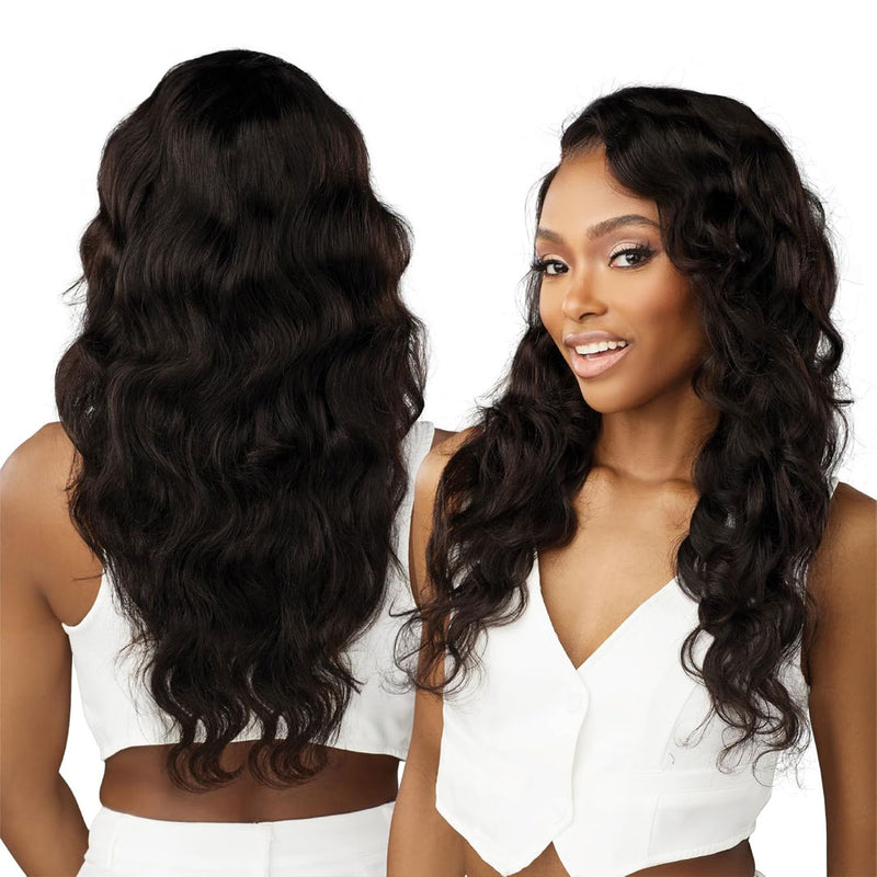 Sensationnel 100% Virgin Human Hair 13a Hd Lace Frontal Wig - Body Wave 20"