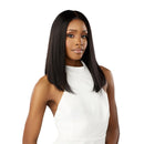 Sensationnel Pearlish 15a 100% Hair 13x4 Hd Lace Frontal Wig-straight 16