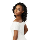 Sensationnel Human Hair Hd Lace Glueless Wig- 13a Half Wig Loose Deep 16