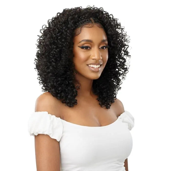 Outre Synthetic 13x2 Lace Frontal Wig - Halo Stitch Braid 18"