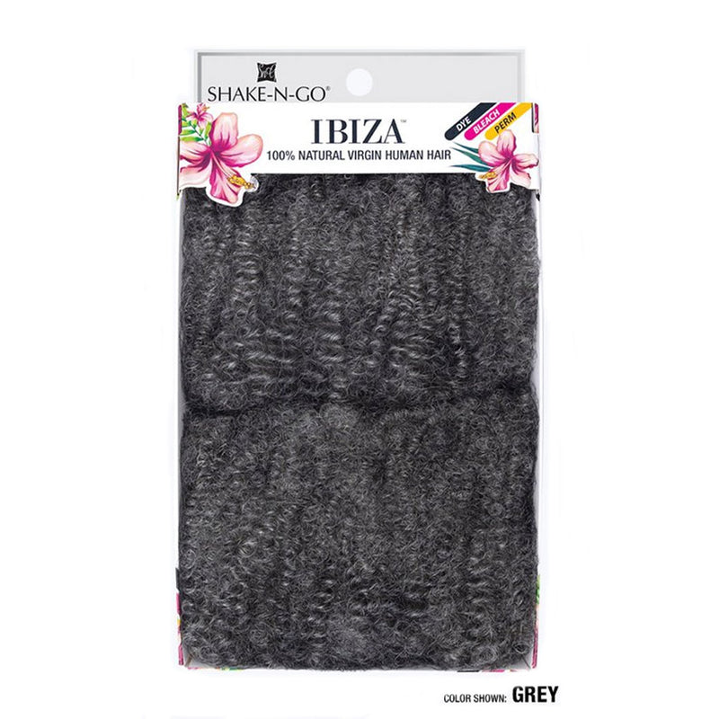 Shake-n-go Ibiza 100% Natural Virgin Human Hair - Afro Kinky Bulk 12"