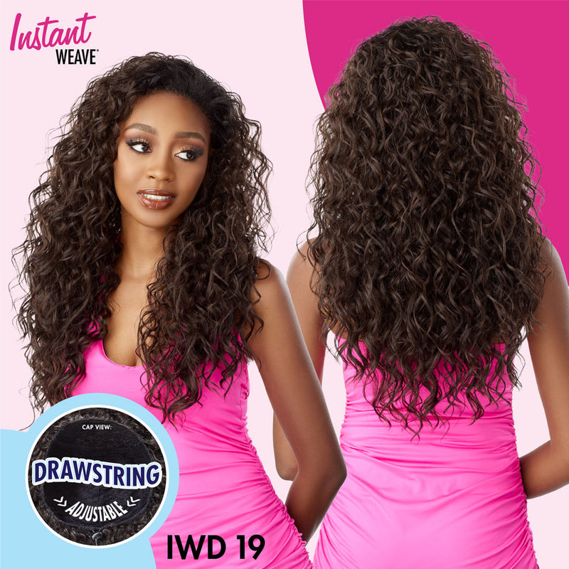 Sensationnel Synthetic Half Wig Instant Weave Drawstring Cap - Iwd 019