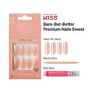 Kiss Bare But Better Trunude Shades Long Nails – Sweet