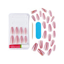 Kiss Bare But Better Trunude Shades Long Nails – Shiny