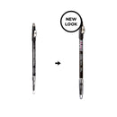 Kiss Go Brow Eyebrow Wooden Pencil Black Brown-rbwp01