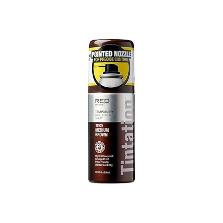Red By Kiss Tintation Temporary Hair Color Spray 1.5oz